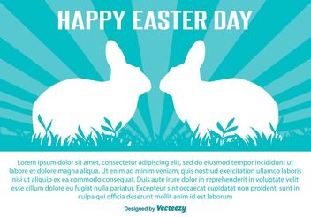 Cute Easter Vector Illustration - vector #149965 gratis